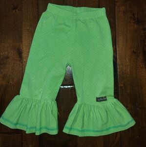 Lime green Matilda Jane Pants new !!! 18 - 24 months ♡